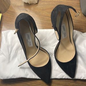 Jimmy Choo suede heels